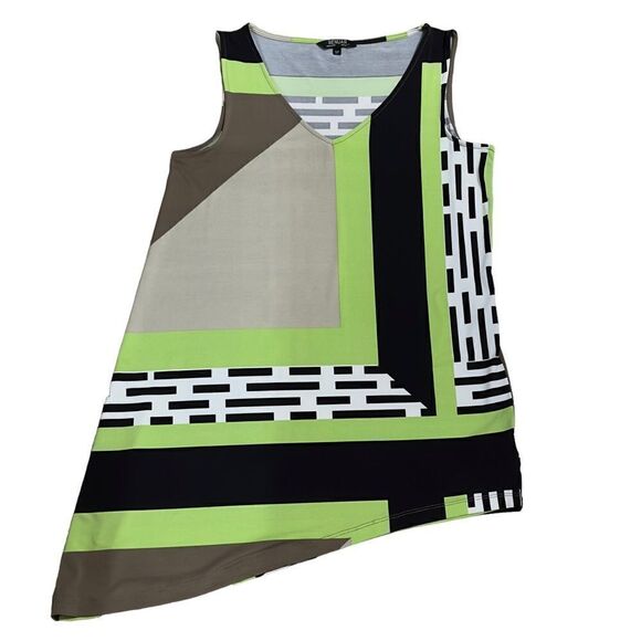 RENUAR Asymmetrical Sleeveless Top SMALL - Picture 4 of 12